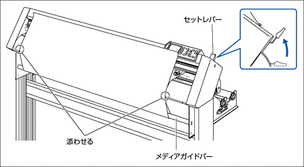 CE60120、シート紙セット方法04
