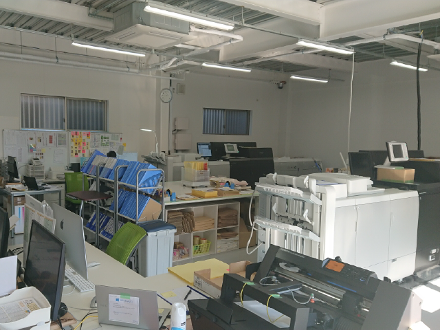 ヨドヤ包装株式会社様　福岡支店　屋内写真2